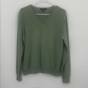 J.Crew Cotton/Cashmere Blend V-Neck Sweater Men’s Size Medium